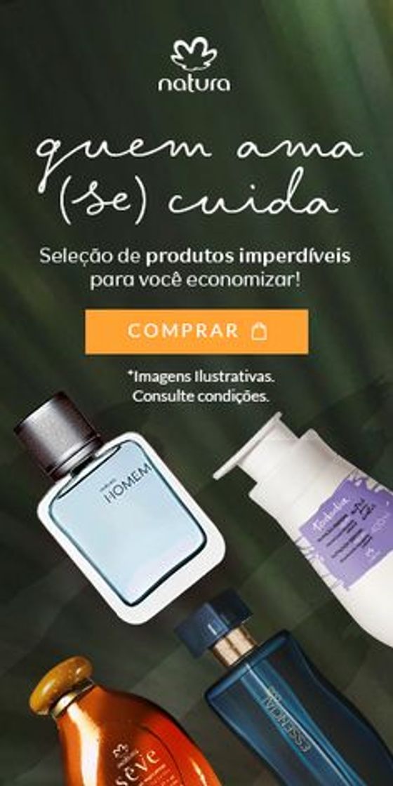 Moda Produtos na promoção da natura 