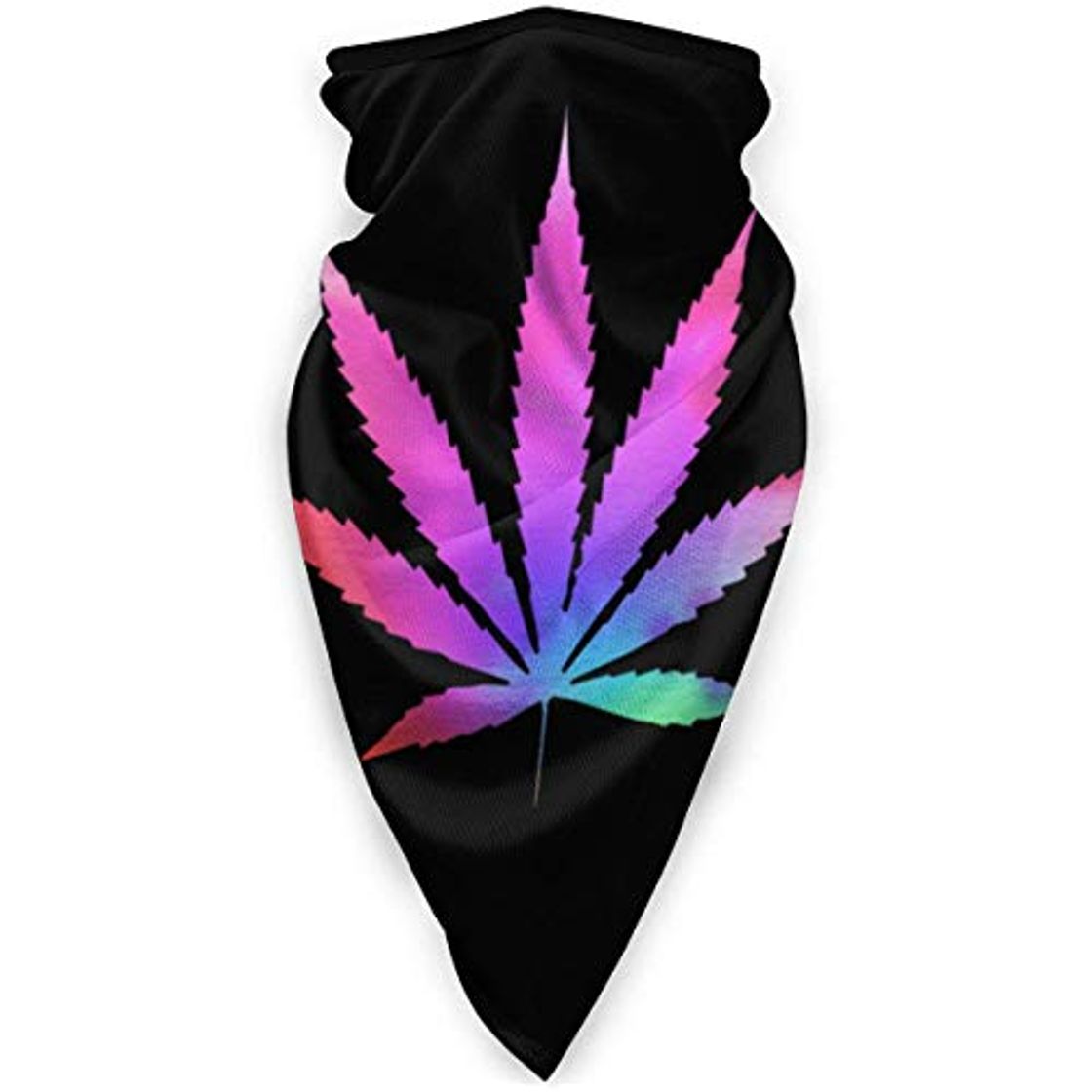 JONINOT Weed Marijuana Cuello Polaina Calentador a prueba de viento Mascarilla Bufanda deportiva al aire libre