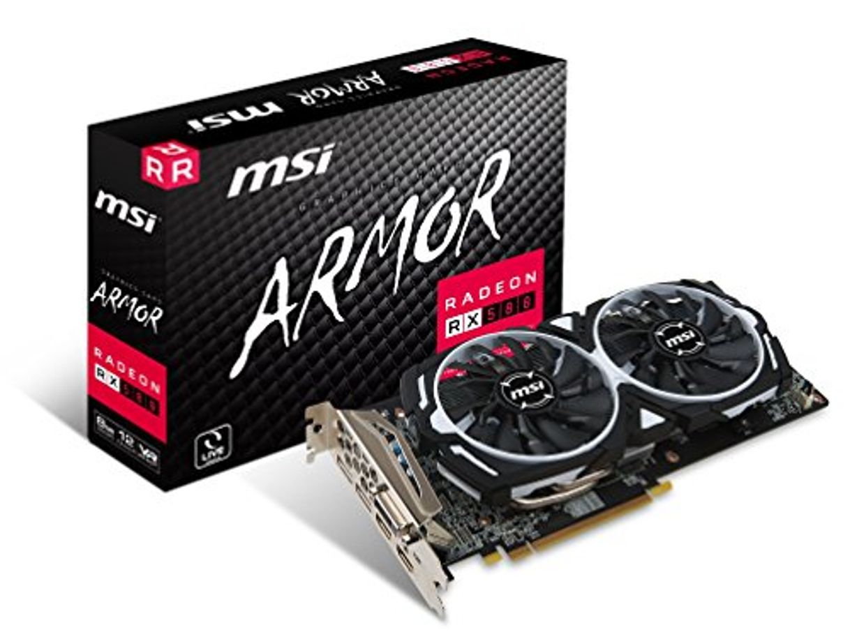 Electronic MSI Radeon RX 580 Armor 8G OC, Tarjeta Gráfica