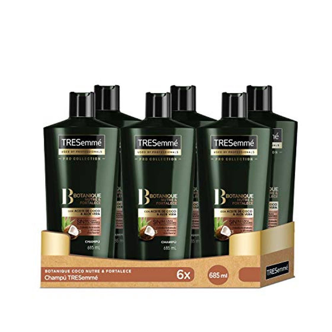 Product TRESemmé Champú Botanique Coco 6 x 685 ML