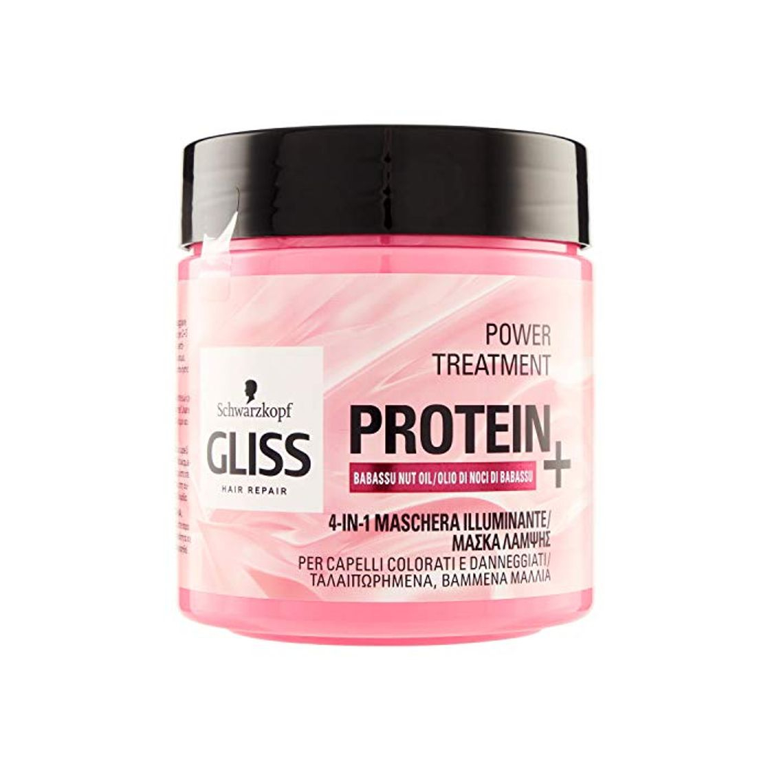 Producto Gliss - Mascarilla Proteína 4 en 1 Aceite de Babasu