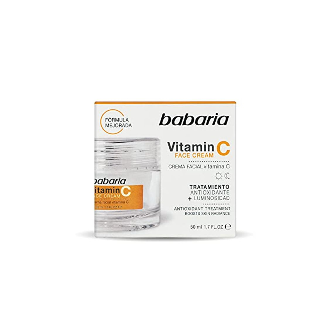 Belleza BABARIA Crema facial mujer con Vitamina C