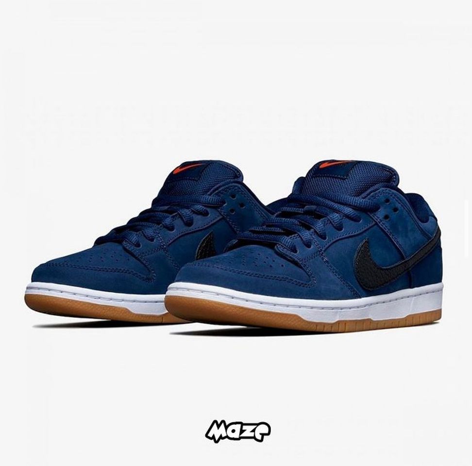 Fashion Tênis Nike SB Dunk Low Pro “Navy Gum”