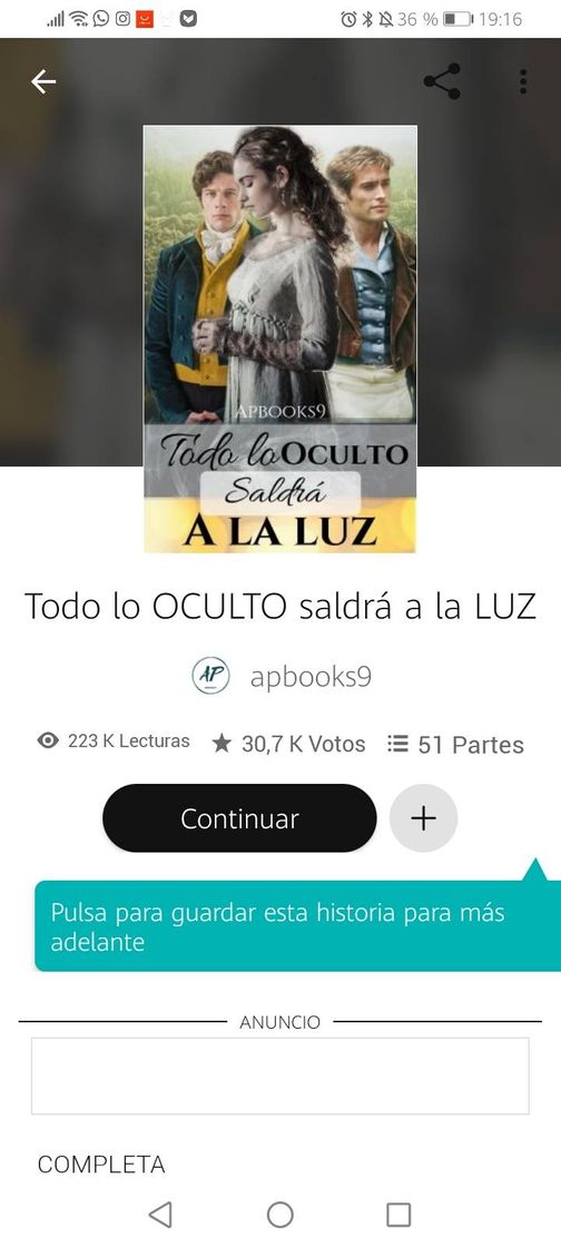 Book Todo lo oculto saldrá a la luz