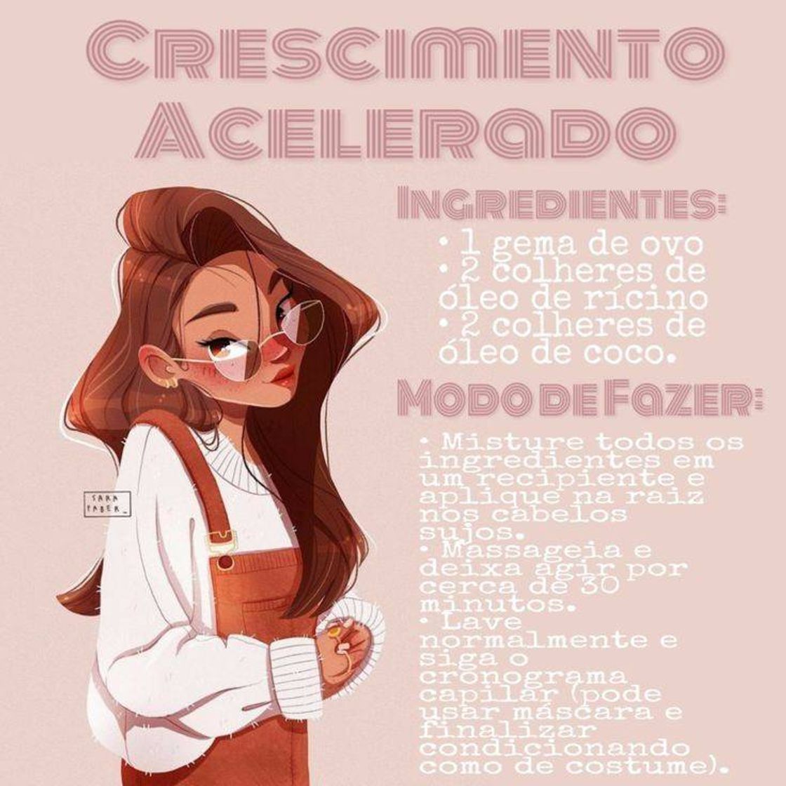 Moda Crescimento capilar 