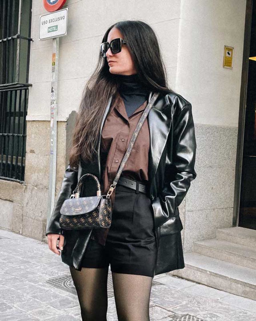 Social Look marrón y negro
