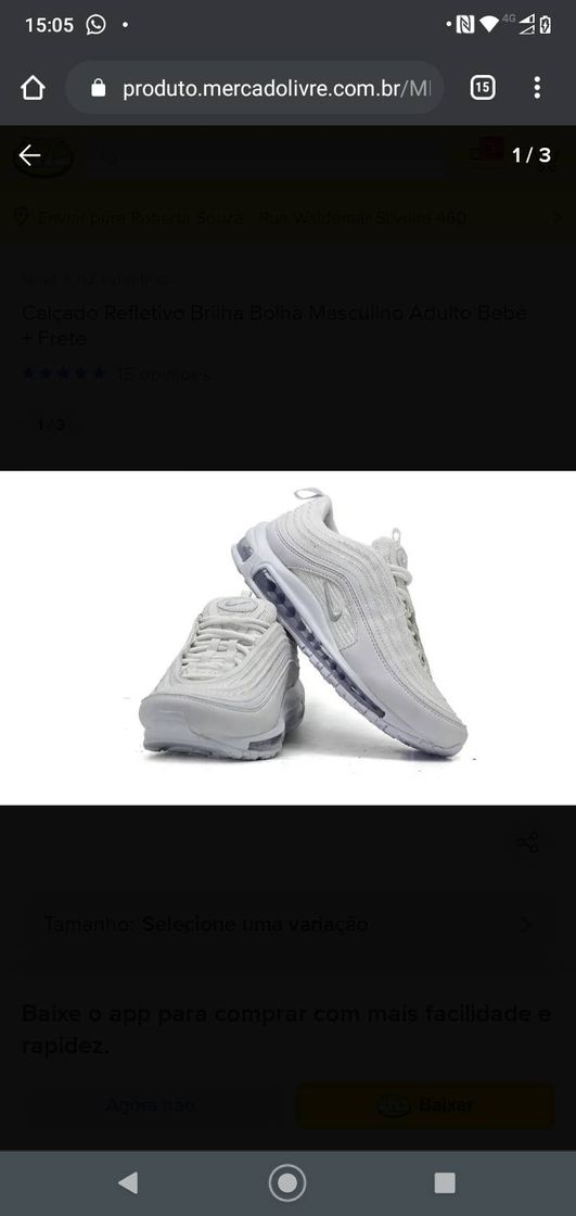 Moda Tênis Nike air max branco