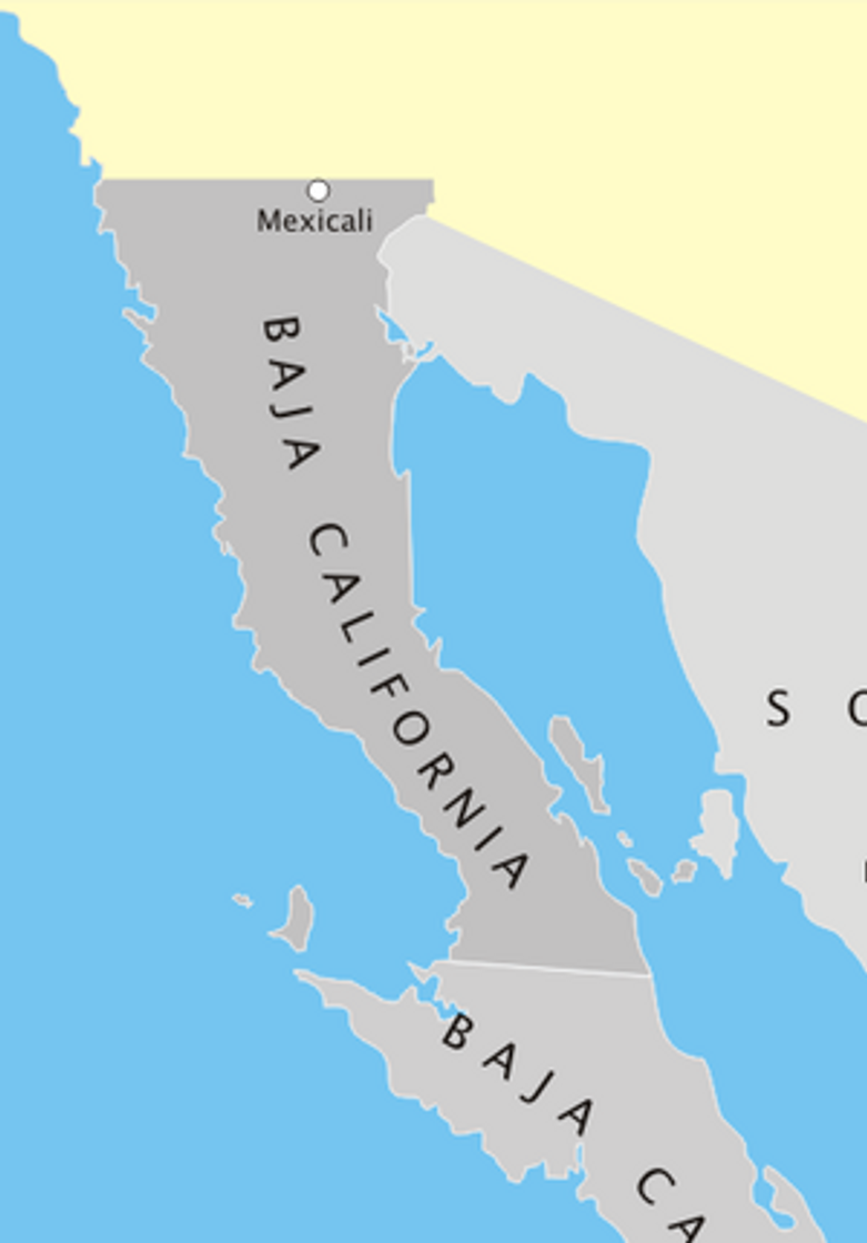 Lugar Baja California