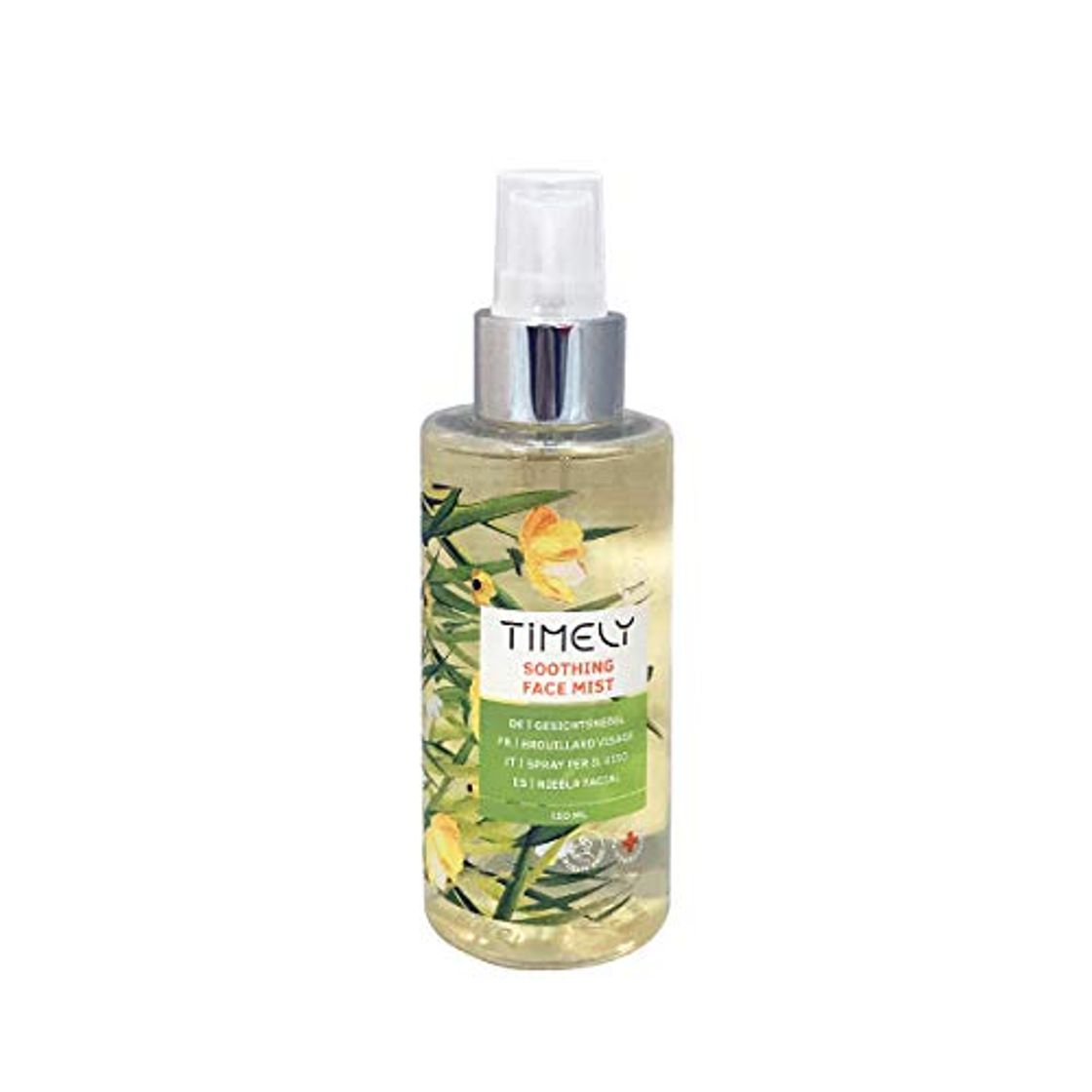 Lugares Timely - Bruma facial calmante 2 en 1 tonificante y refrescante