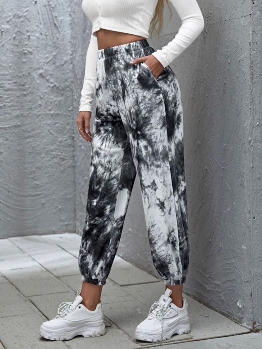 Social Calça Moletom Tie Dye