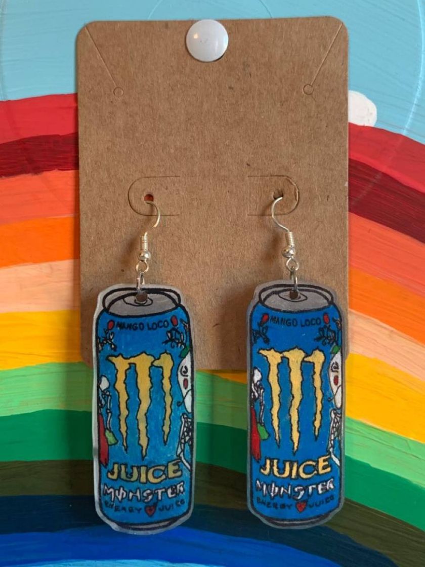 Fashion Brinco Monster Energy Drink