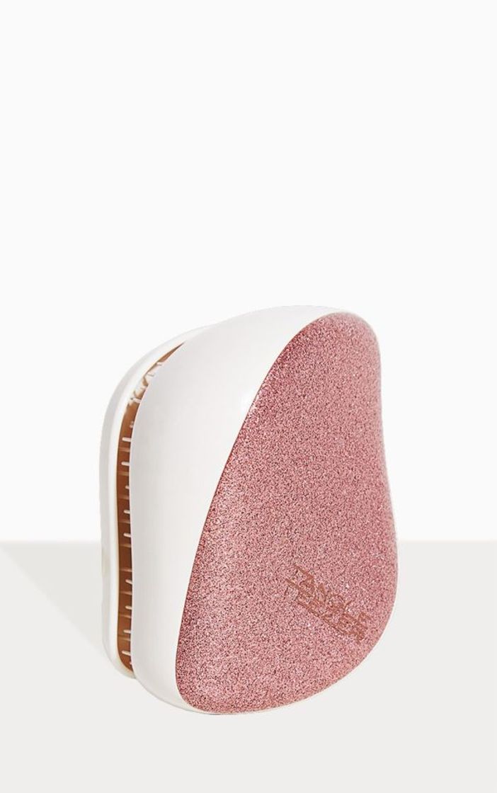 Belleza Tangle Teezer - Cepillo desenredar Compact Styler Rose Gold Cream