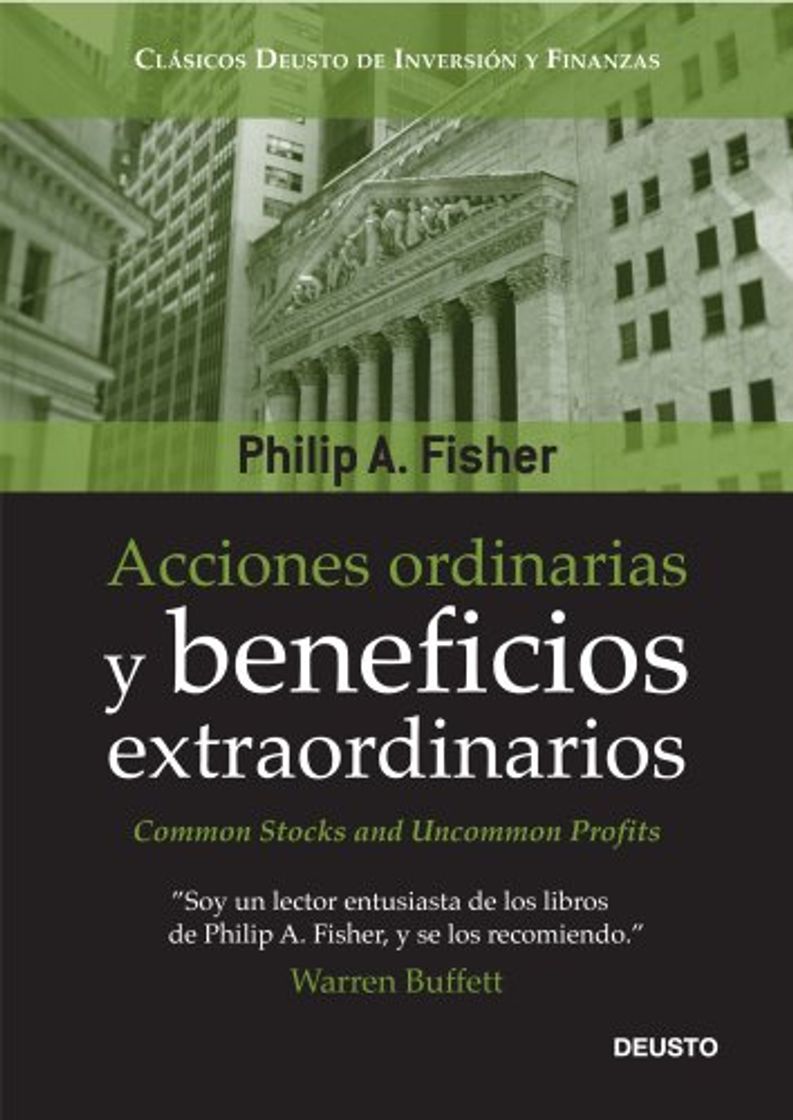 Libro Acciones ordinarias y beneficios extraordinarios: o los inversores conservadores duermen bien