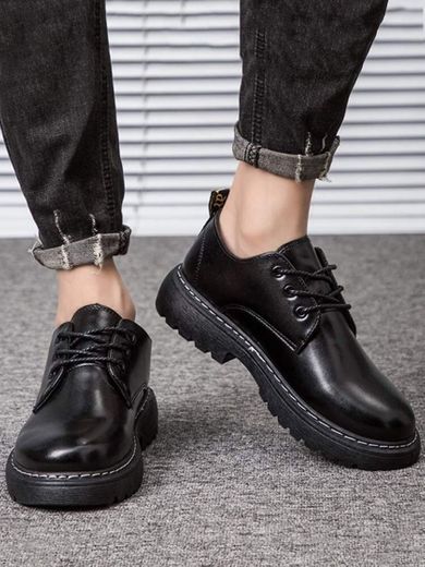 Sapatos Sociais Masculinos Com Cordões Frontais