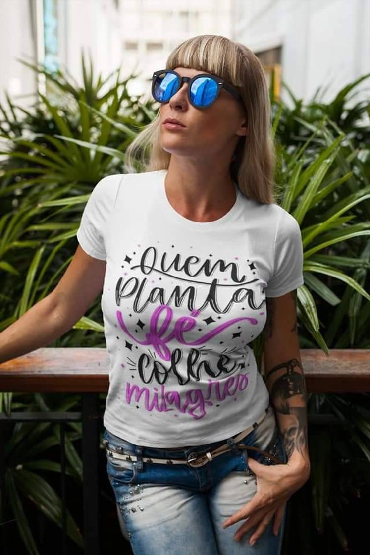 Moda Blusas frases bíblicas 