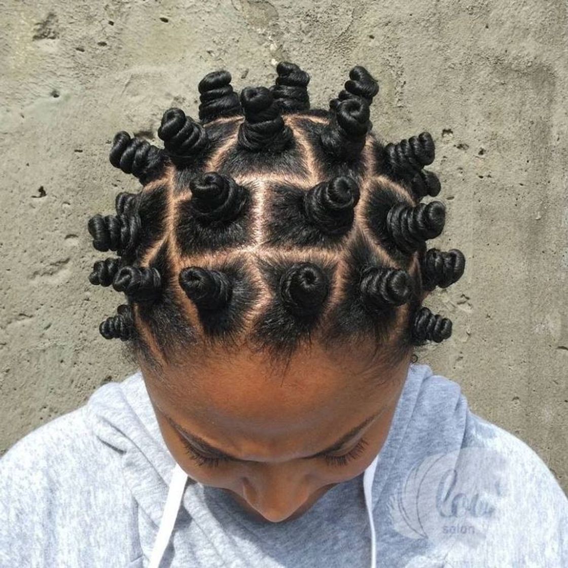 Moda bantu knots, penteados afro