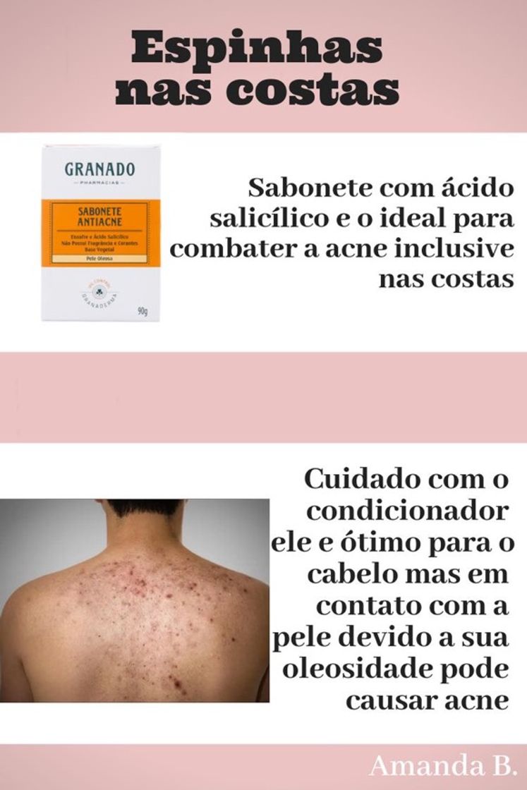 Fashion Dicas Eliminar espinhas 