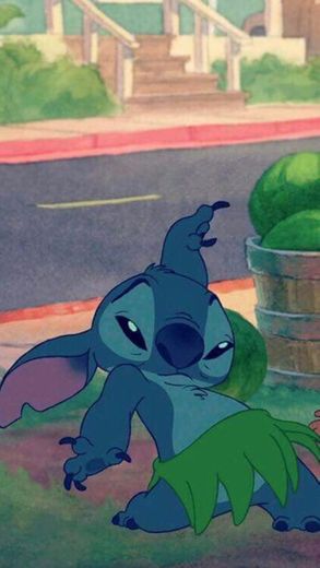 stitch dançando 