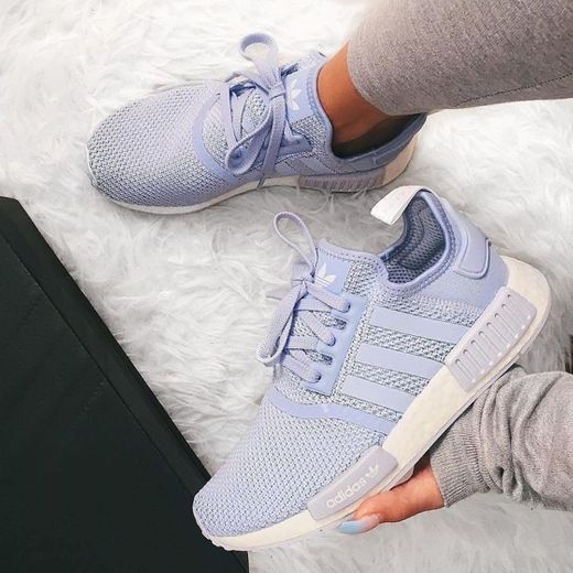 Adidas NMD R1 Light Purple Shoes 👟 