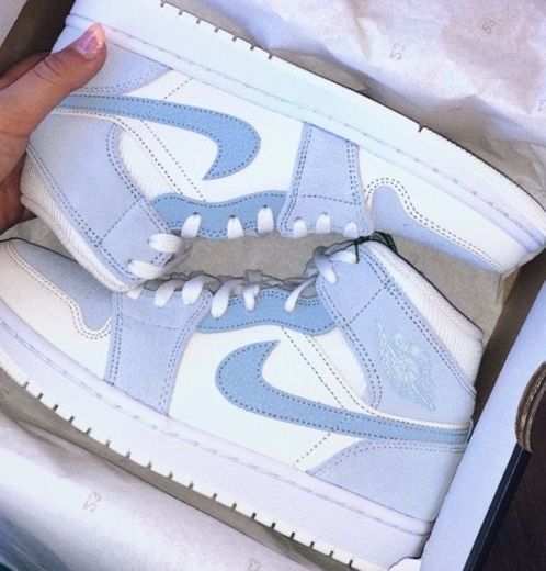 Blue air jordan 🦋