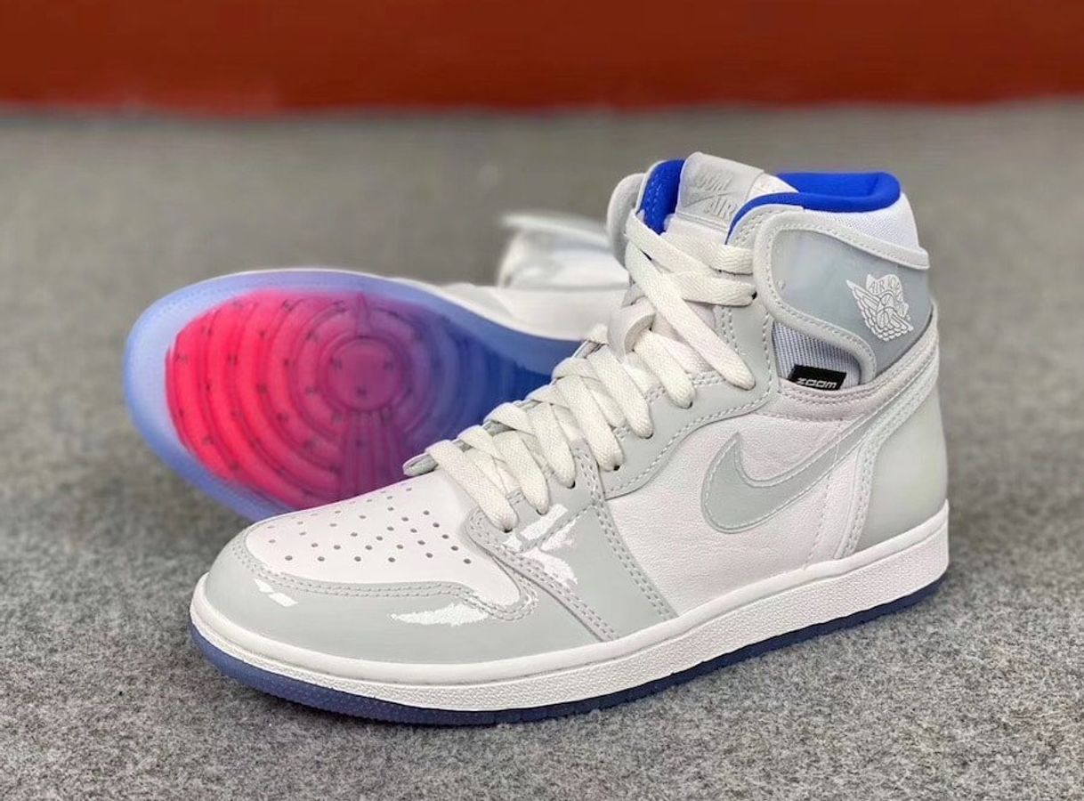 Product Jordan 1 Retro High Zoom White Racer Blue