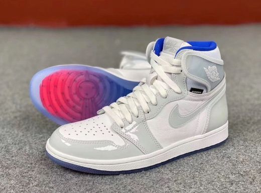 Jordan 1 Retro High Zoom White Racer Blue