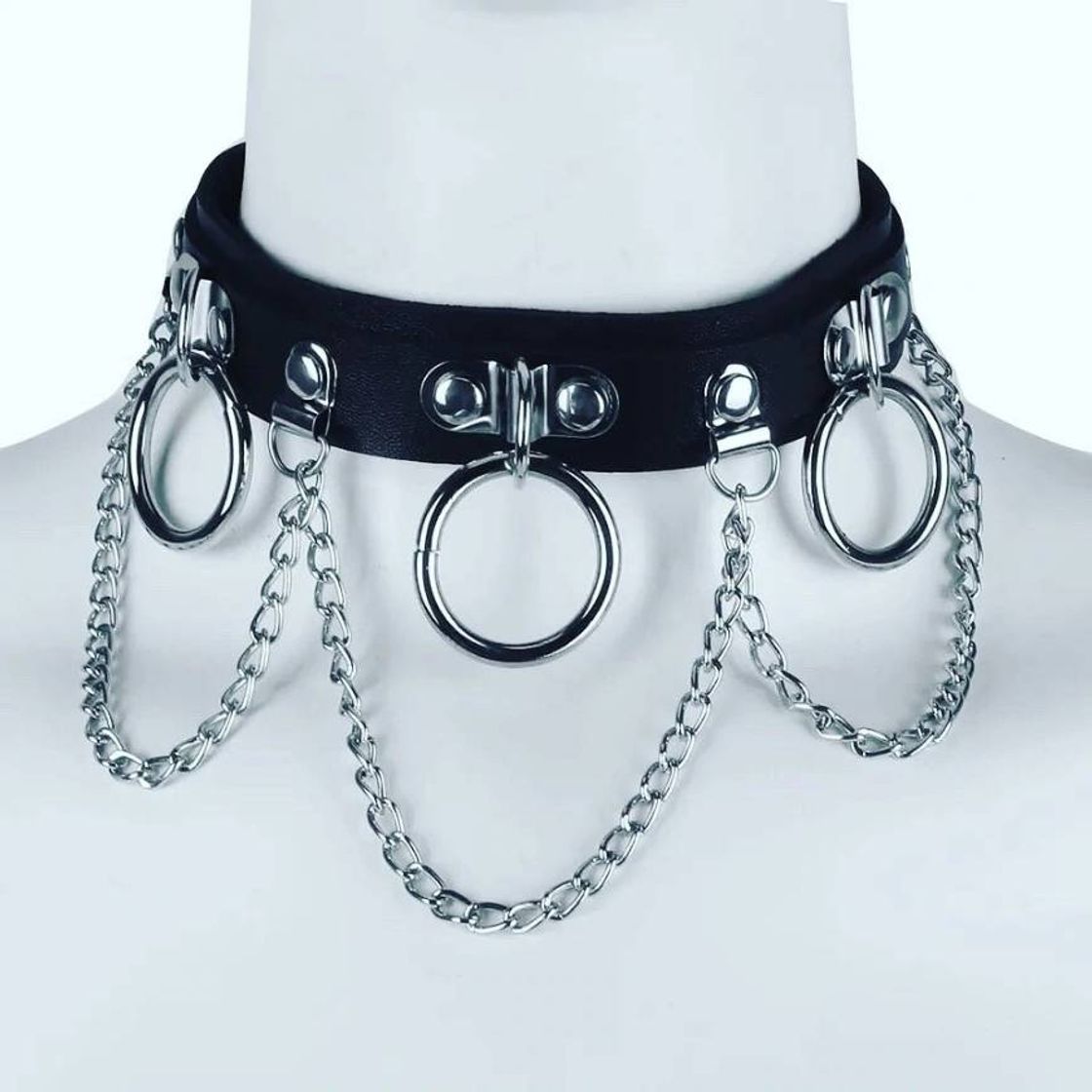 Moda Choker argolas 