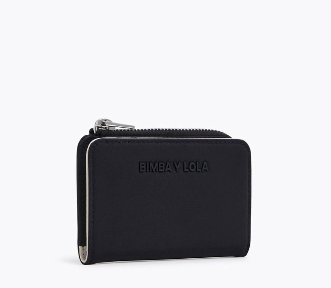 Productos Monedero rectangular nylon negro