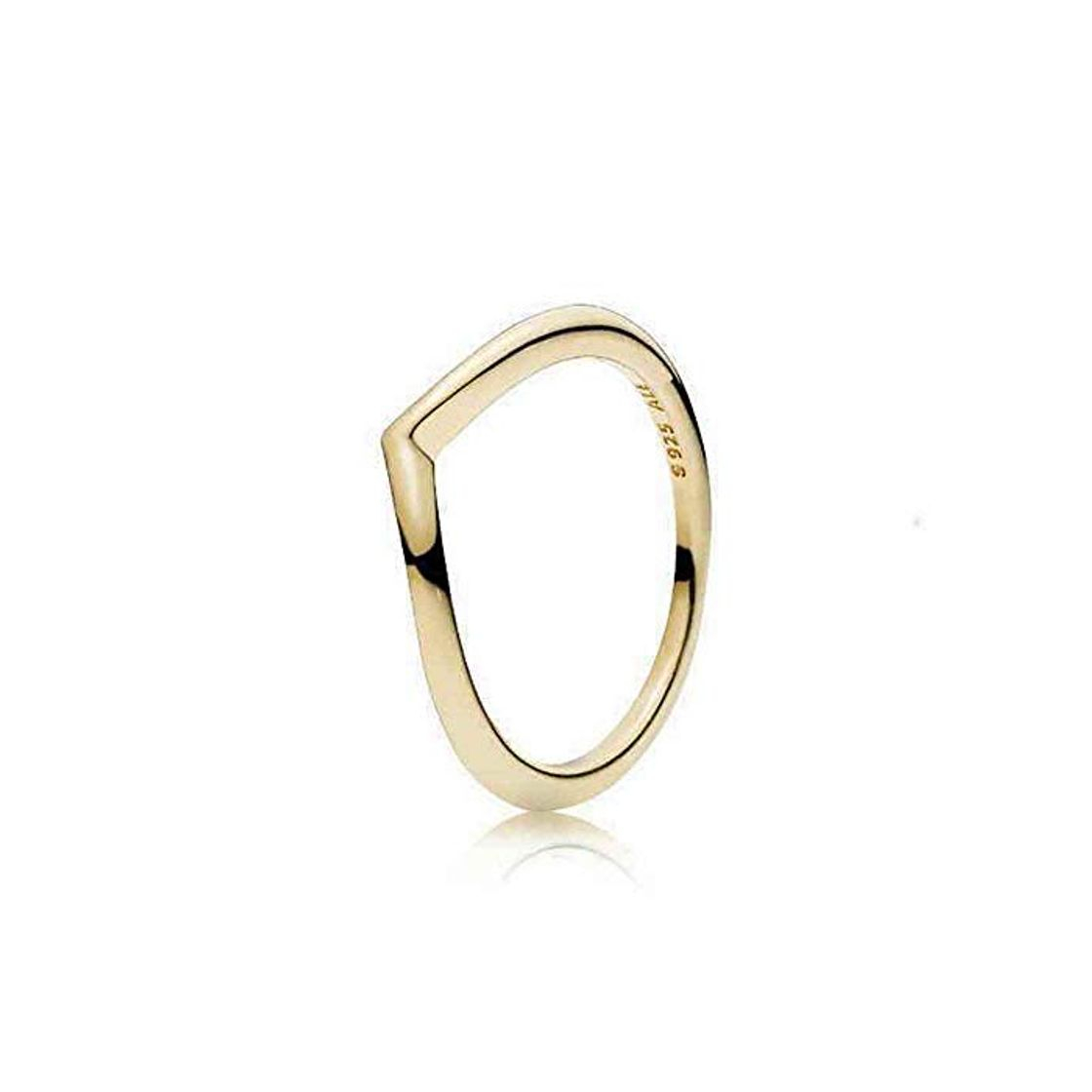 Moda PANDORA Mujer chapado en oro Anillo 166314-54