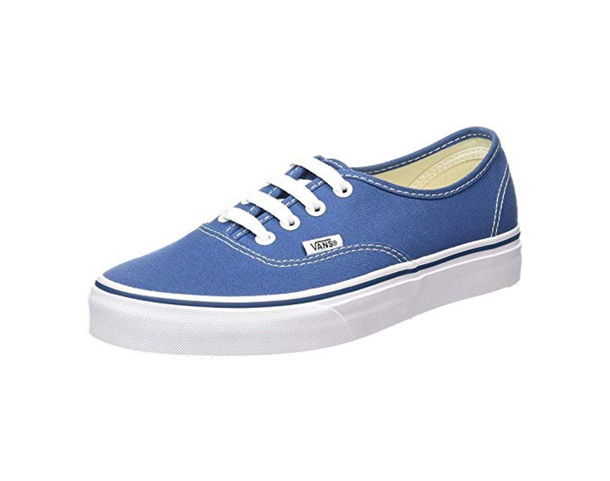 Fashion Vans Authentic, Zapatillas de Tela Unisex, Azul