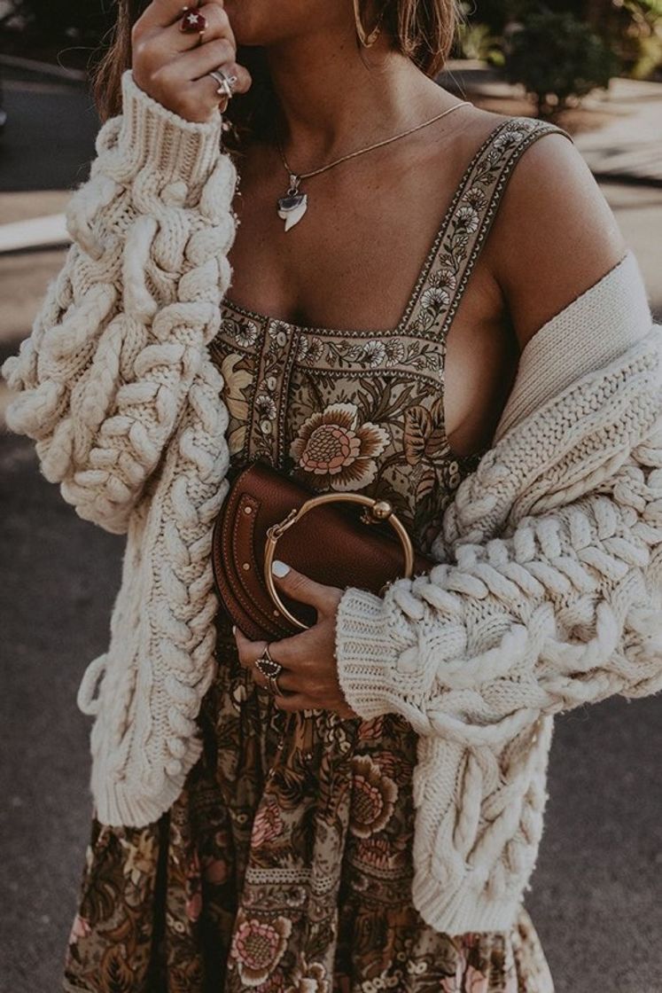 Fashion Boho romântico 