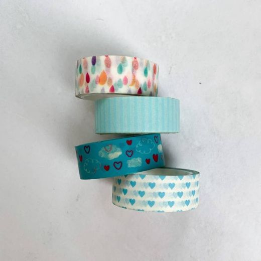 Wash tapes 💙🔵 blue 