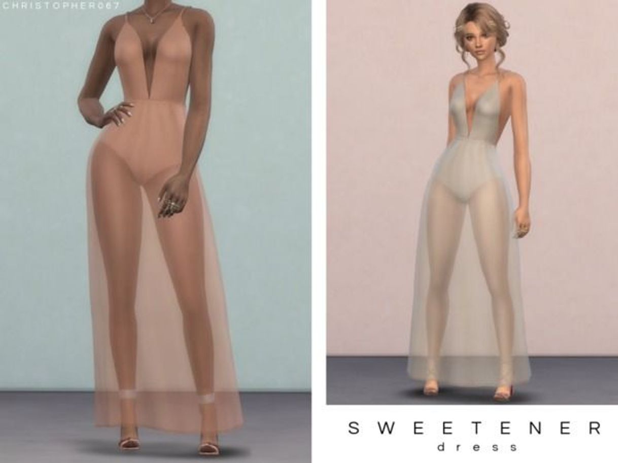 Videogames Sweetener Dress || Christopher067