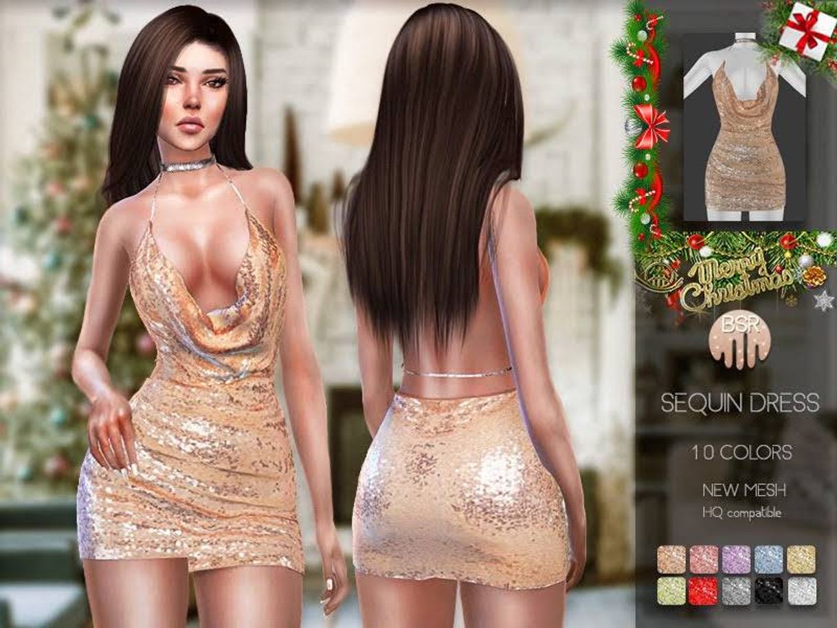 Videojuegos Sequin Dress BD167