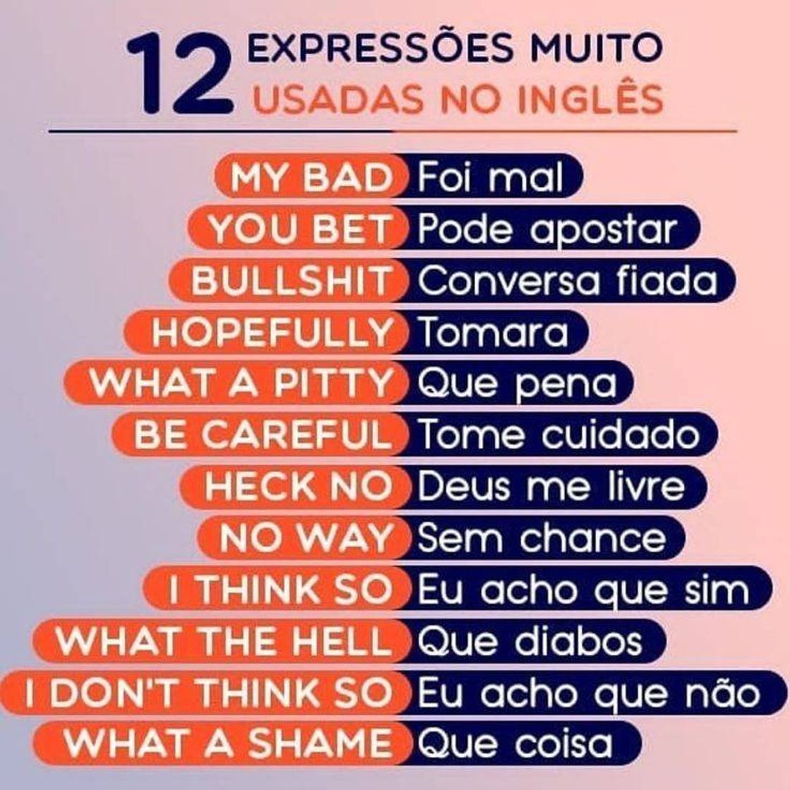 Moda Dicas de inglês