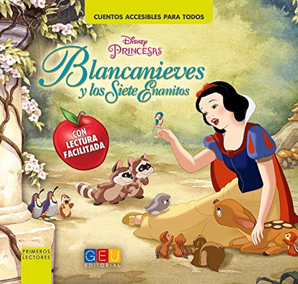 Libros Blancanieves y Los Siete Enanitos - Lectura facilitada (Niños 3 a 5 años)