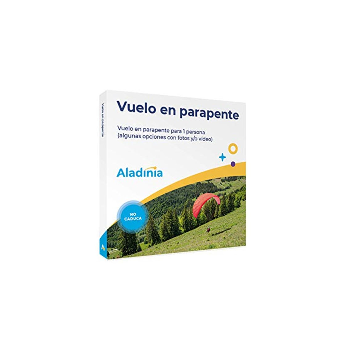 Social ALADINIA Vuelo en Parapente. Pack experiencias Aventura para Regalar con más de