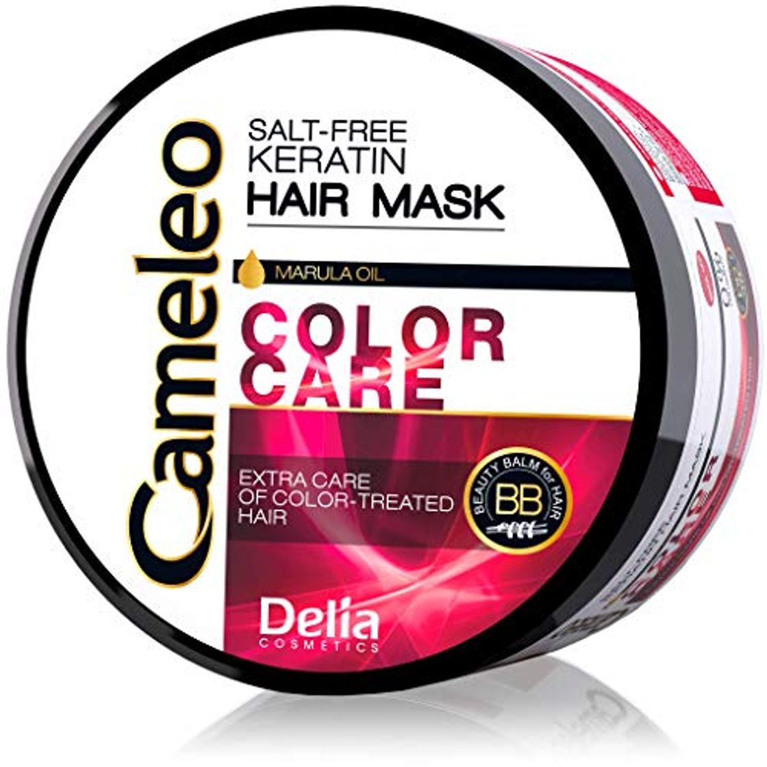 Beauty Delia cameleo color pelo queratina máscara con aceite de marula 200 ml