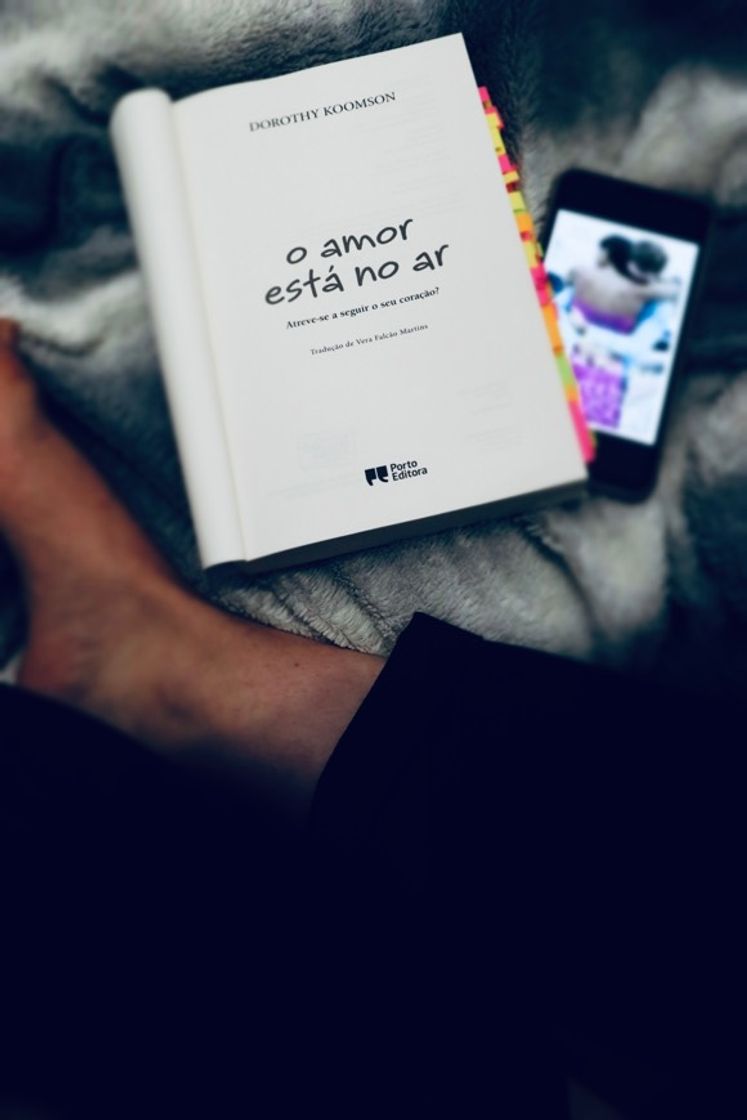 Book O amor está no ar - Livro - 