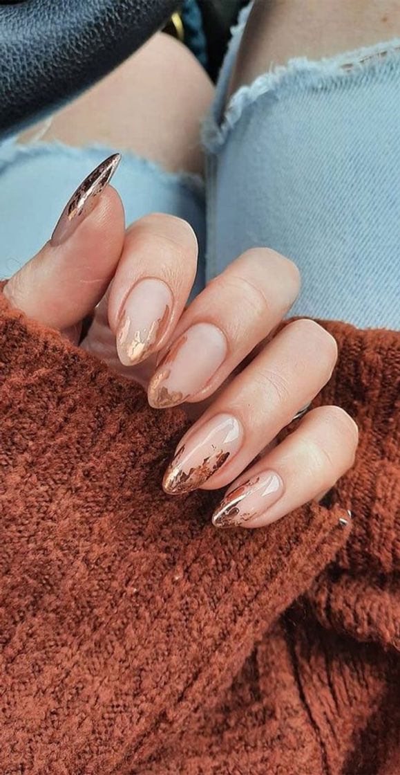 Moda Copper on nails 💅🏼