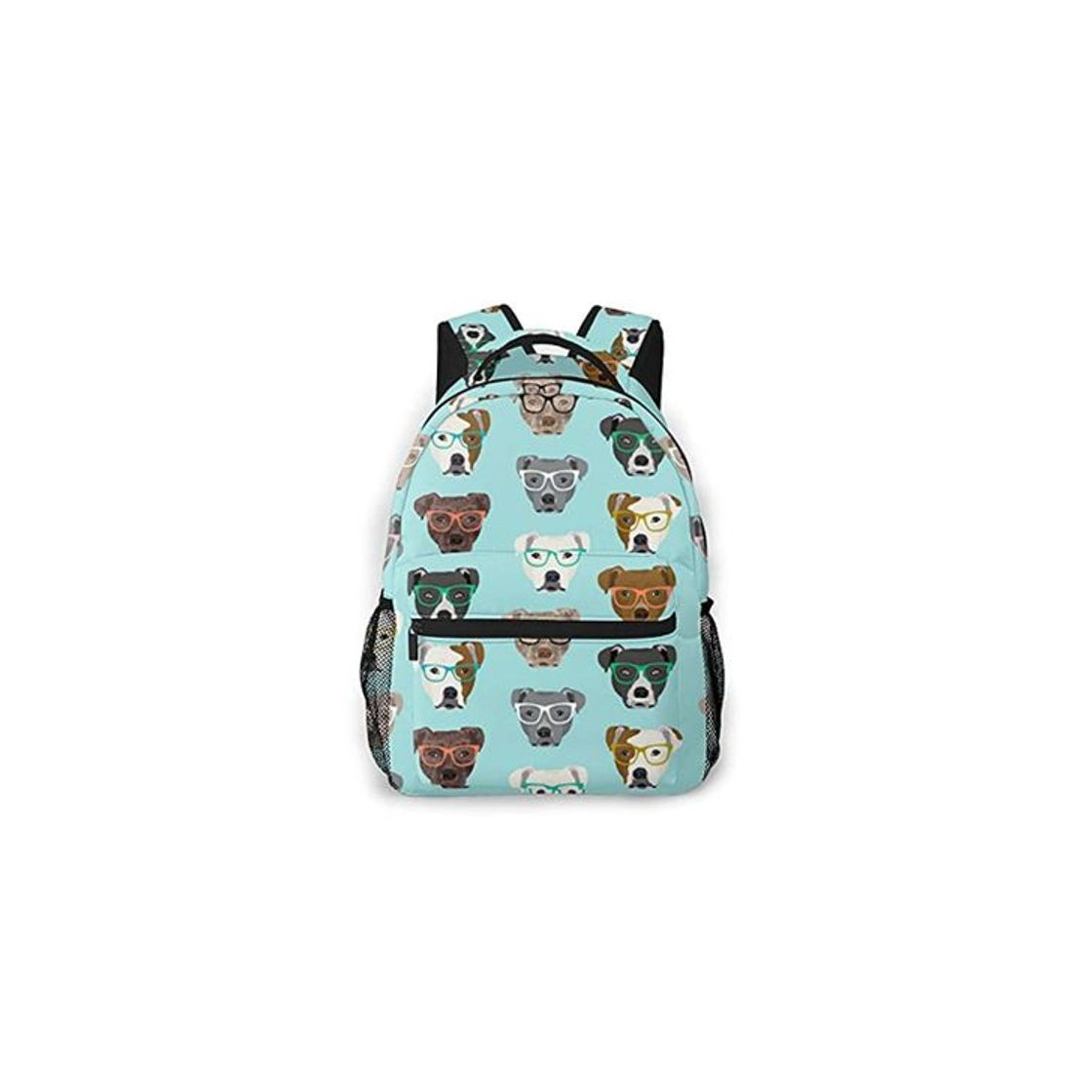 Moda Pitbull Cute Dogs Pitty Pitbull - Mochila unisex para hombre