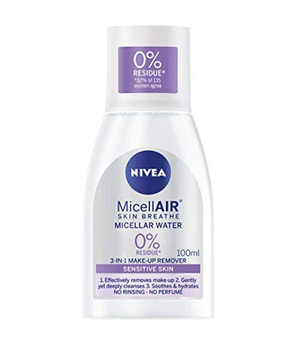 Beauty NIVEA MicellAIR Skin Breathe Micellar Water 3 en 1 Sensitive Maquillaje