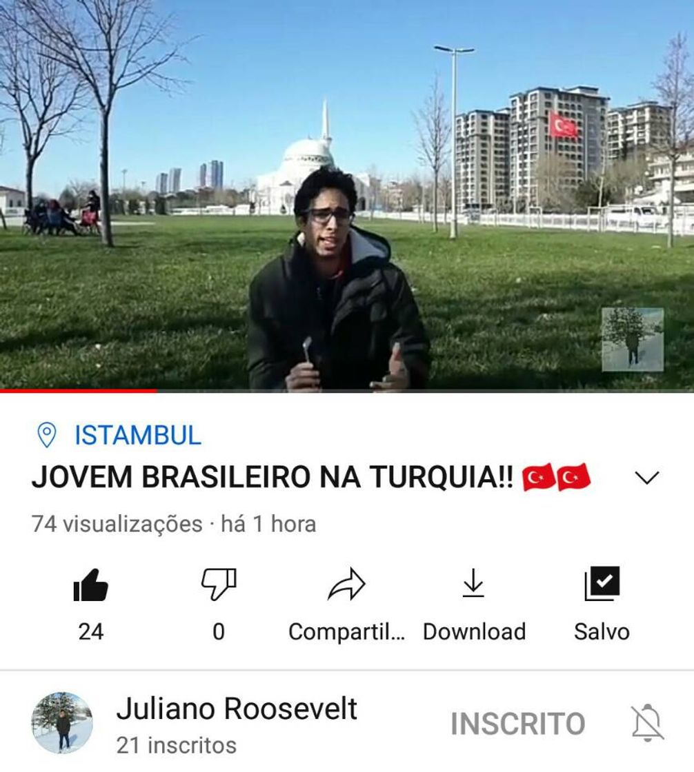 Fashion Jovem brasileiro morando na Turquia!