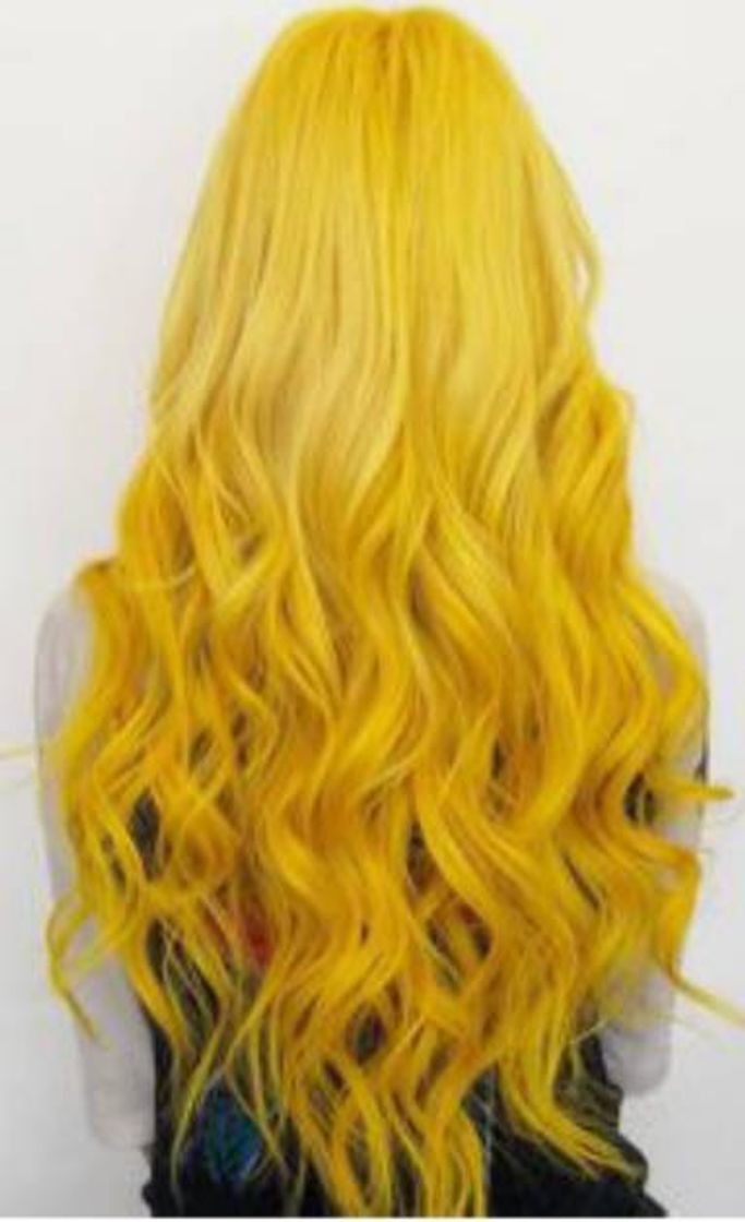 Fashion Cabelo amarelo