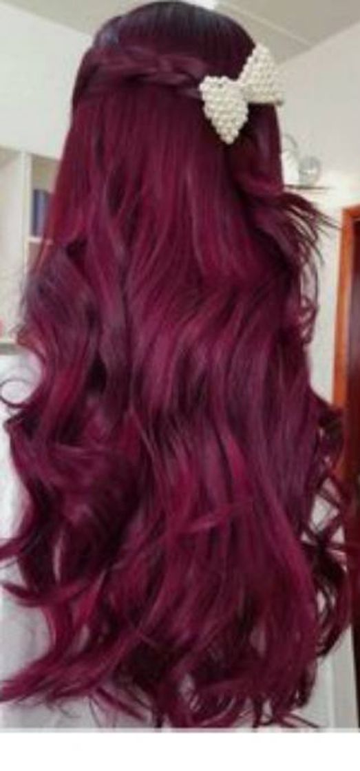 Moda Cabelo marsala