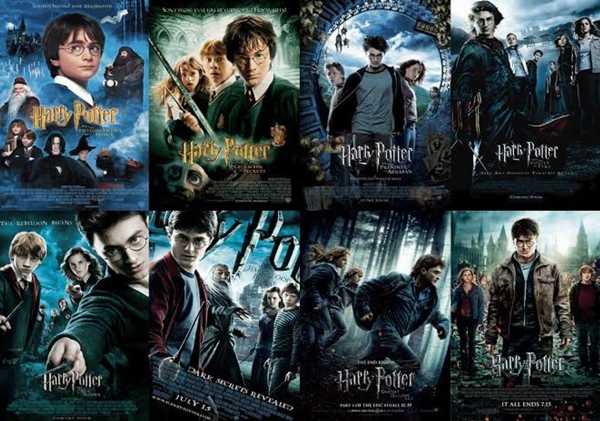 Moda Todos Filmes Harry Potter (Legendados)