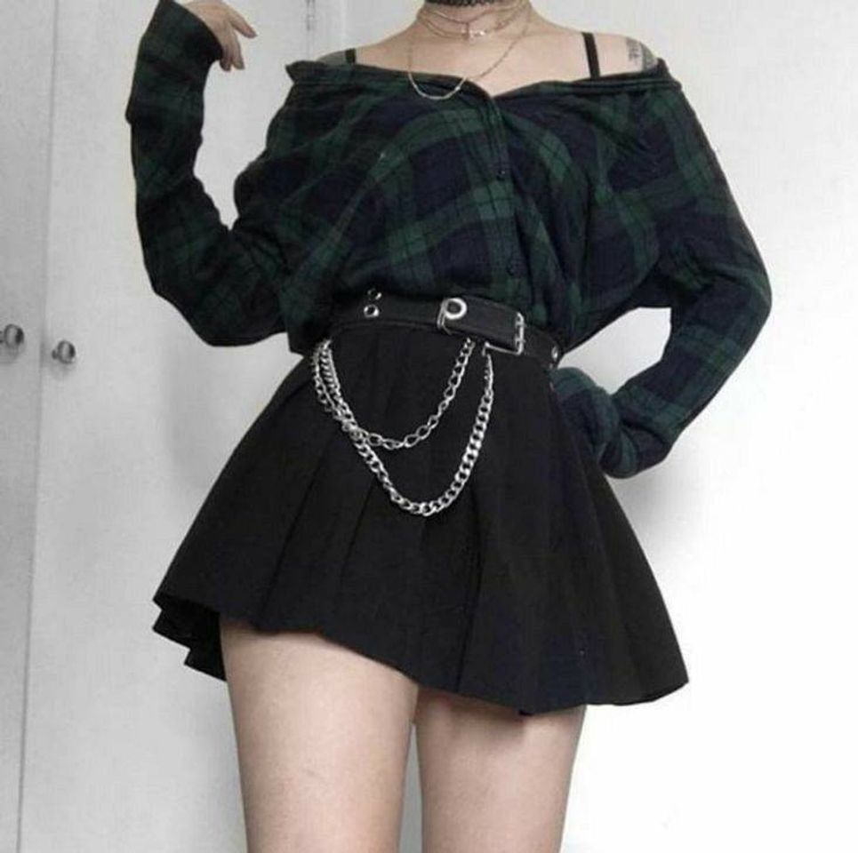 Moda goth outfit 🖤