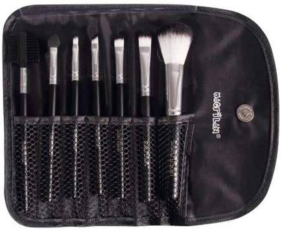 Fashion Kit com 7 pincéis de maquiagem