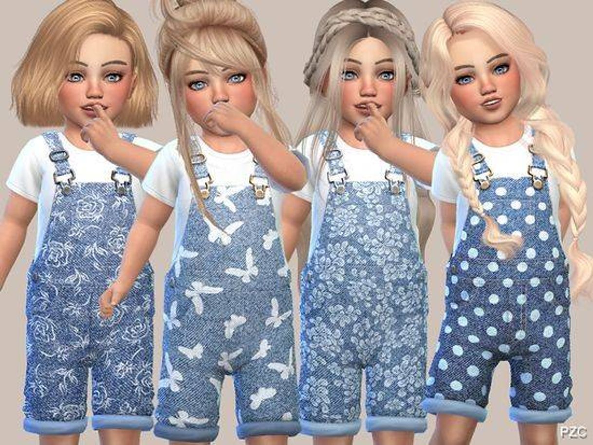 Moda Conteúdo Personalizado THE SIMS 4 💕 Roupas Crianças