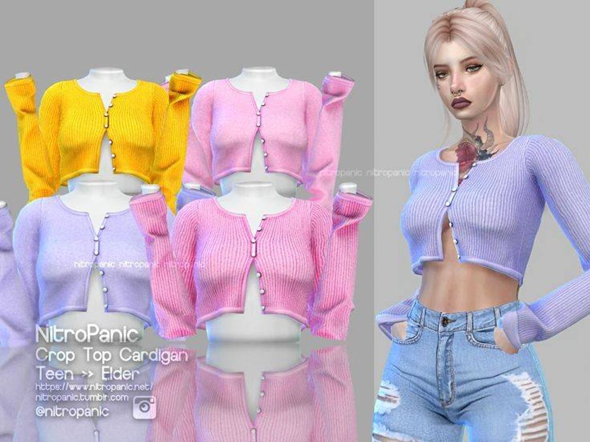 Fashion Conteúdo Personalizado THE SIMS 4 💕 Roupas